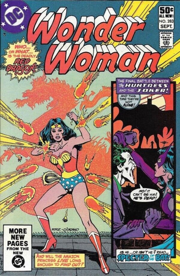 DC Comics Wonder Woman #283 Bronze Age 1981