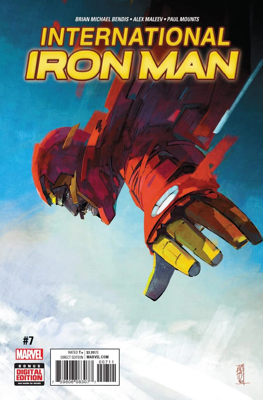 Marvel Comics International Iron Man #7 Modern Age 2016