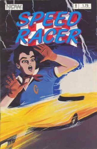 Now Comics Speed Racer #8 Copper Age 1987