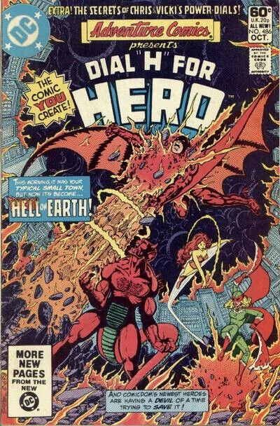 DC Comics Adventure Comics #486 Bronze Age 1981 Dial "H" For Hero