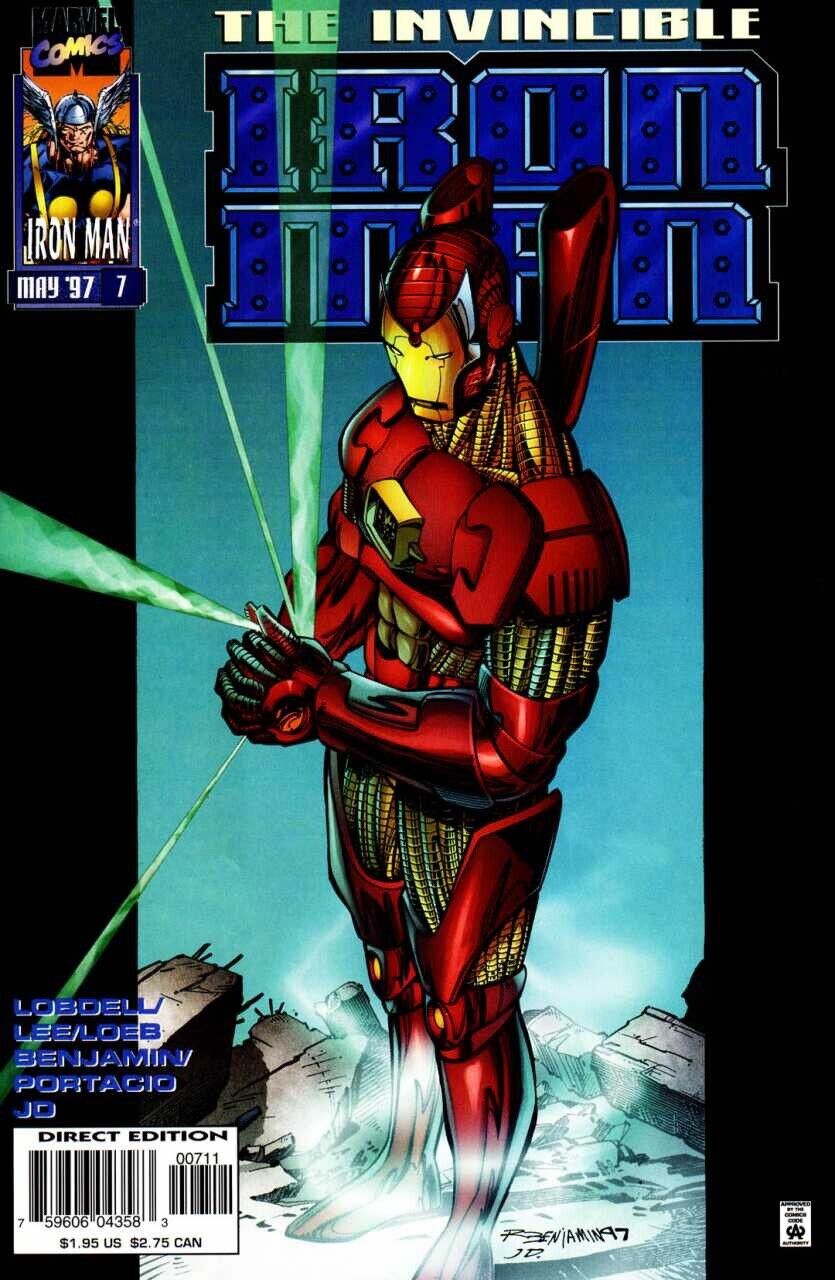 Marvel Comics Iron Man #7 Modern Age 1997