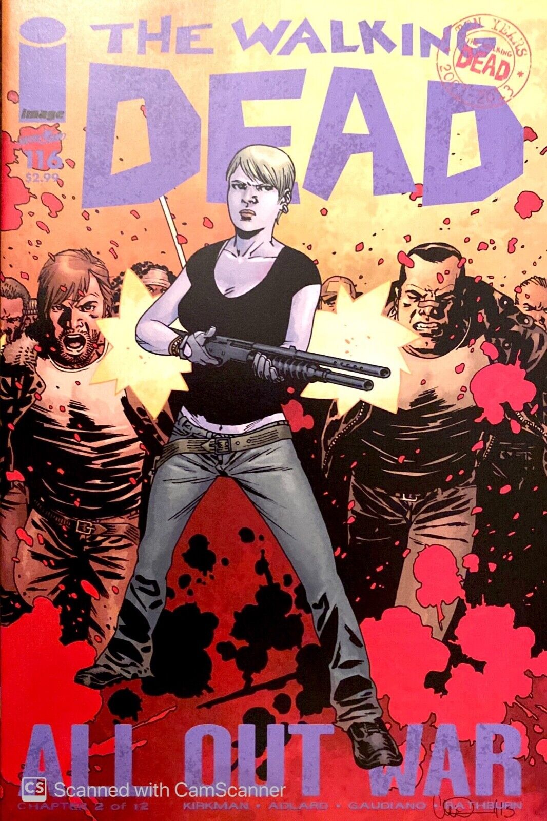 Image Comics The Walking Dead #116 Modern Age 2013