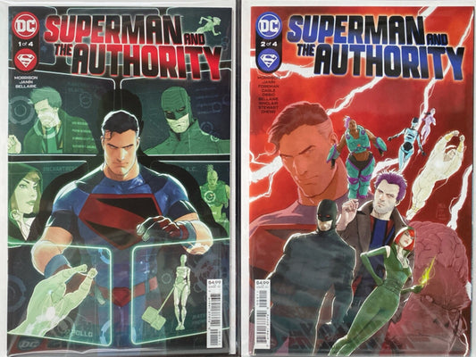 DC Comics Superman and the Authority #1-4 Modern Age