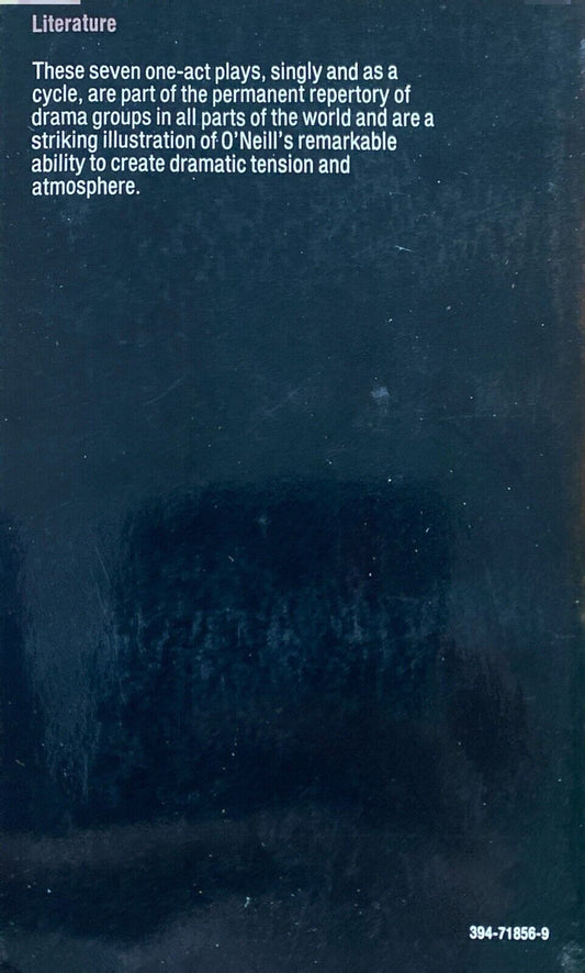 Seven Plays of the Sea by Eugene O'Neill 1972 Vintage V-856 Paperback