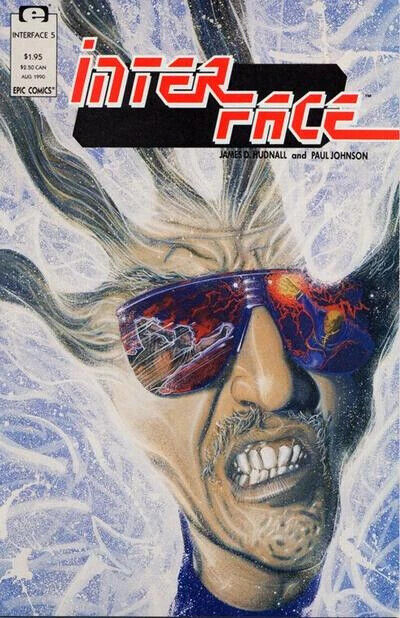 Epic Comics Interface #5 Copper Age 1990