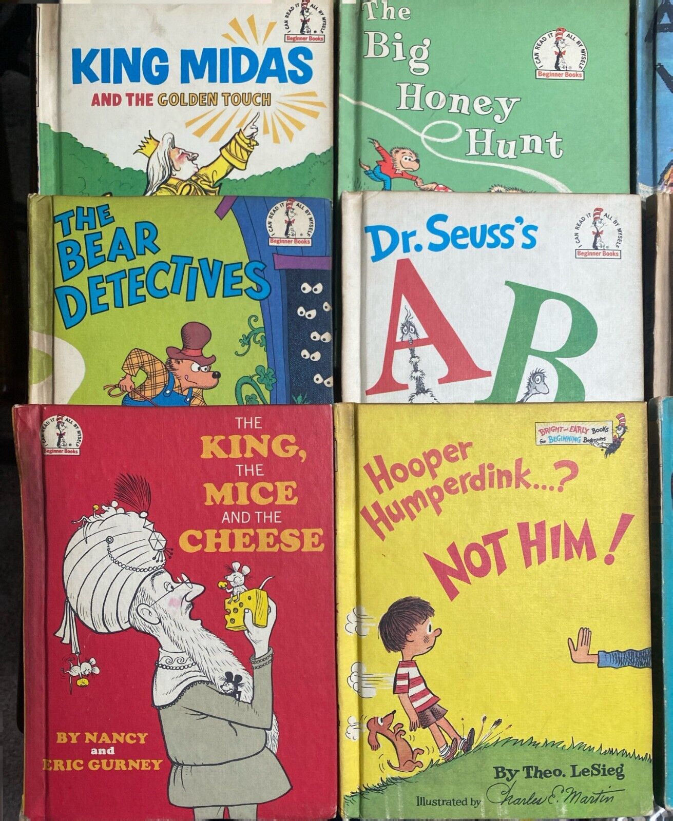Large Lot of 29 Vintage Dr. Seuss Children's Books BCE Hardcover Reader Copies