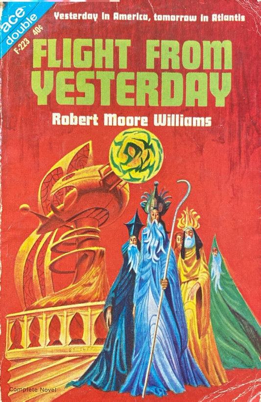 Flight From Yesterday/Envoy to New Worlds by Williams/Laumer Ace Double F-223