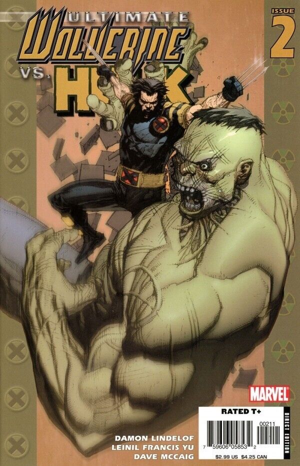 Marvel Comics Ultimate Wolverine vs. Hulk #2 Modern Age 2006
