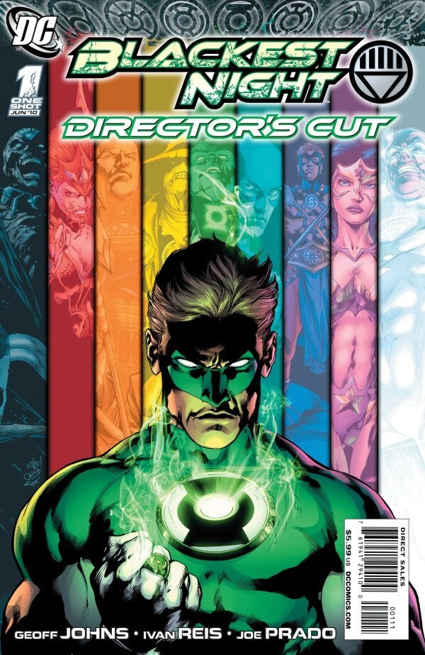 DC Comics Blackest Night: Director's Cut #1 Modern Age 2010