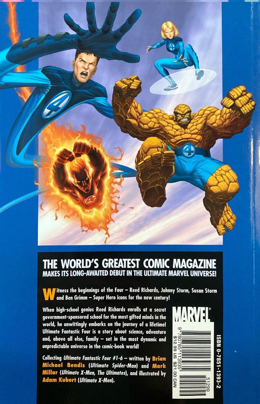 Marvel Comics Ultimate Fantastic Four Volume 1: The Fantastic 2004 Paperback TPB