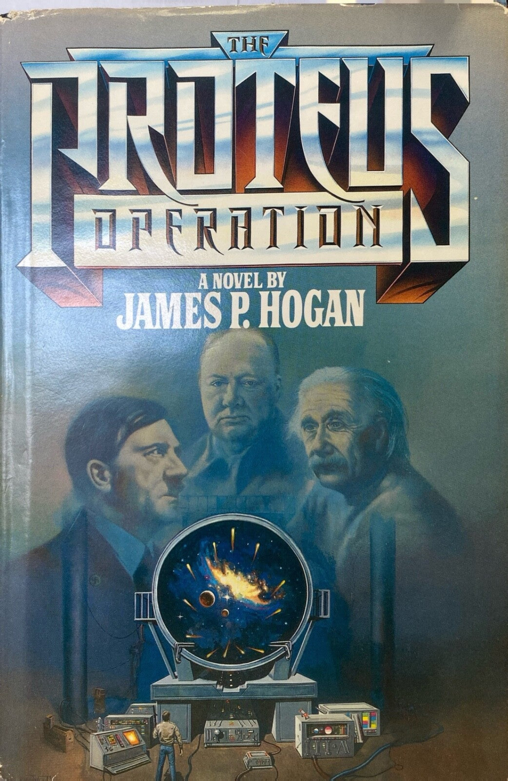 The Proteus Operation by James P. Hogan 1985 Bantam Hardcover BCE
