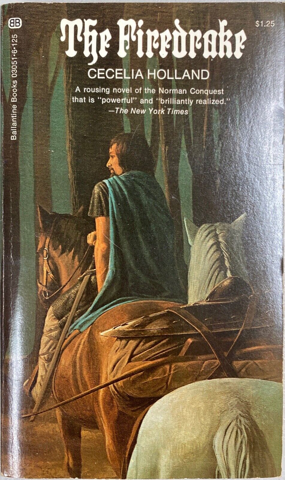 The Firedrake by Cecelia Holland 1973 Ballantine Paperback First Printing