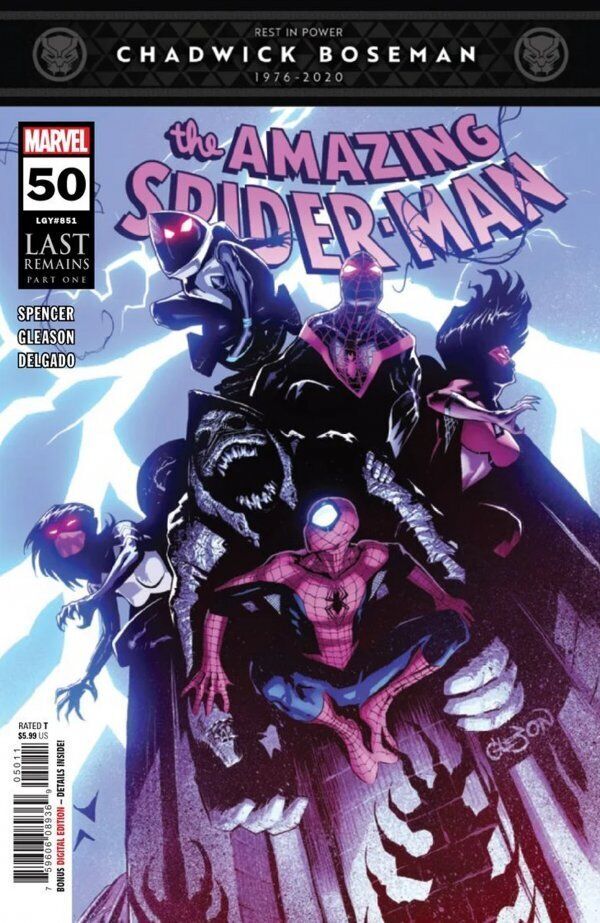 Marvel Comics Amazing Spider-man #50 Legacy #851 Modern Age 2020 Variant