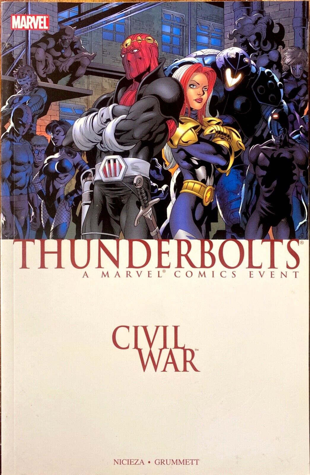 Marvel Comics Thunderbolts: Civil War 2007 Trade Paperback