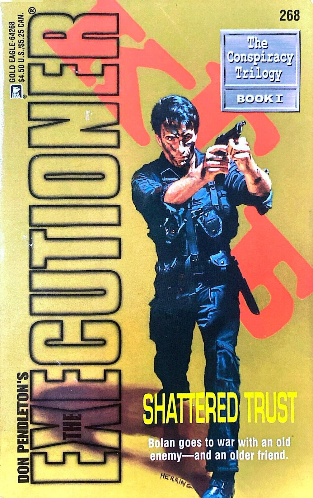 Don Pendleton's Mack Bolan: Shattered Trust Gold Eagle Paperback Executioner 268