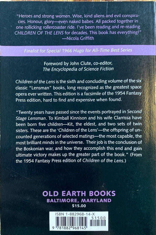 Children of the Lens by E.E. Doc Smith 1997 Old Earth Books Paperback