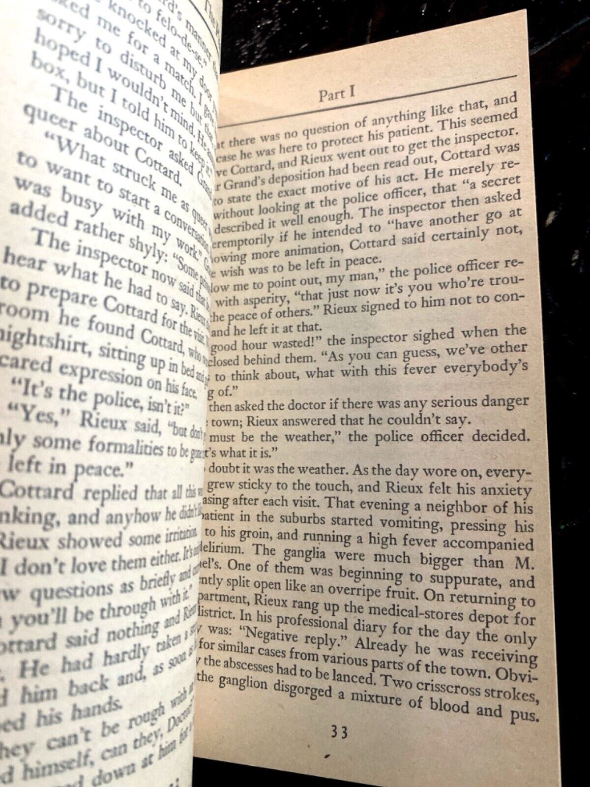 The Plague by Albert Camus 1972 Vintage V-258 Paperback