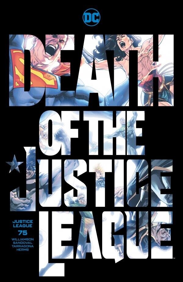 DC Comics Justice League #75 Modern Age 2022 Variant Death of the Justice League