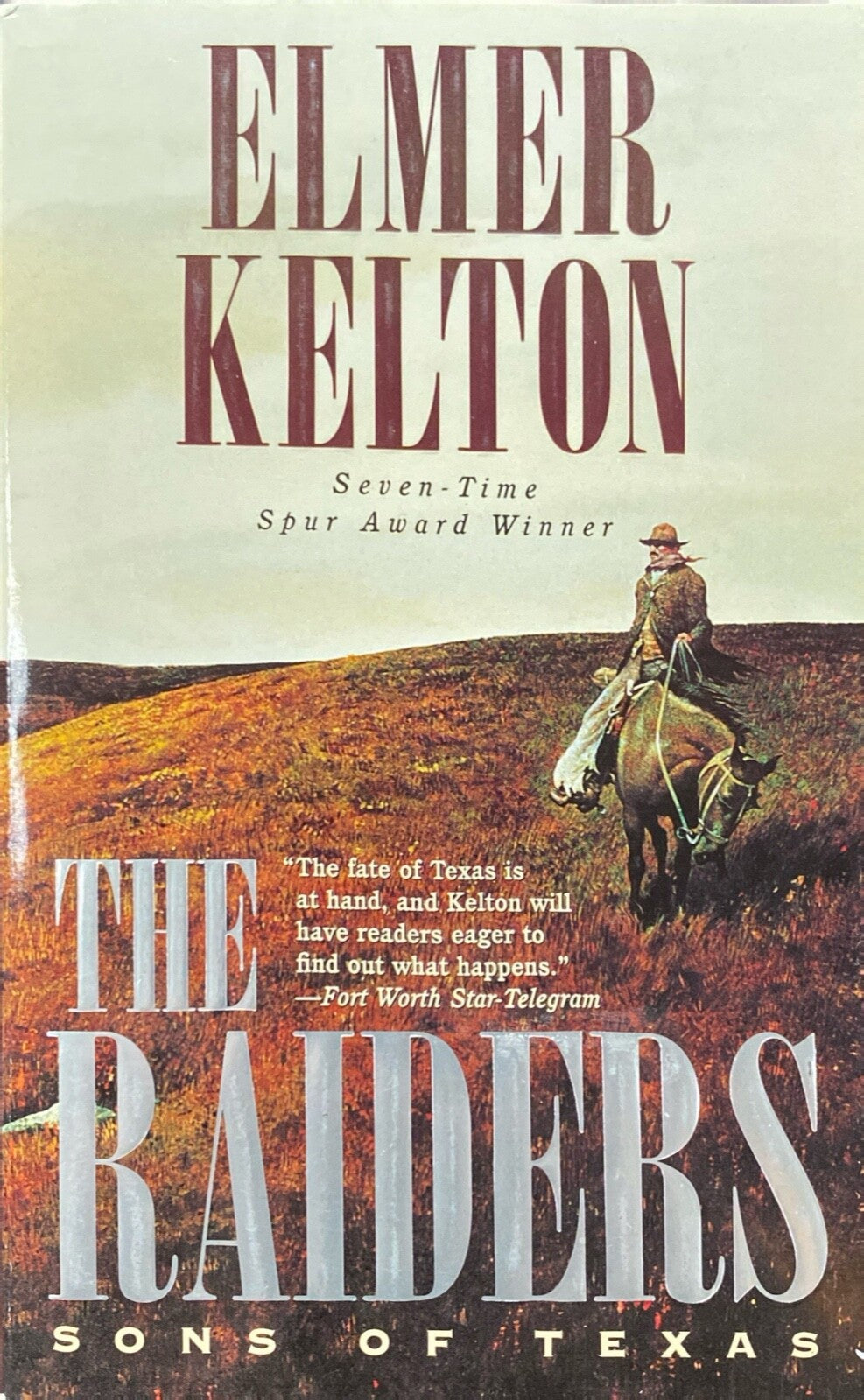 The Raiders by Elmore Kelton 2007 Forge Paperback