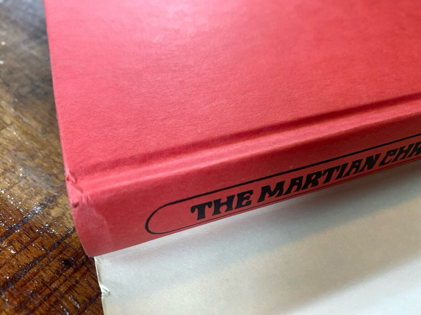 The Martian Chronicles by Ray Bradbury c. 1980 Doubleday Hardcover BCE