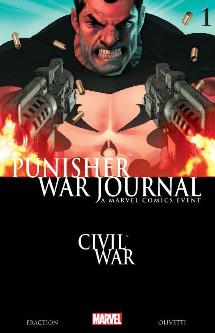 Marvel Comics Punisher War Journal #1 Modern Age 2007