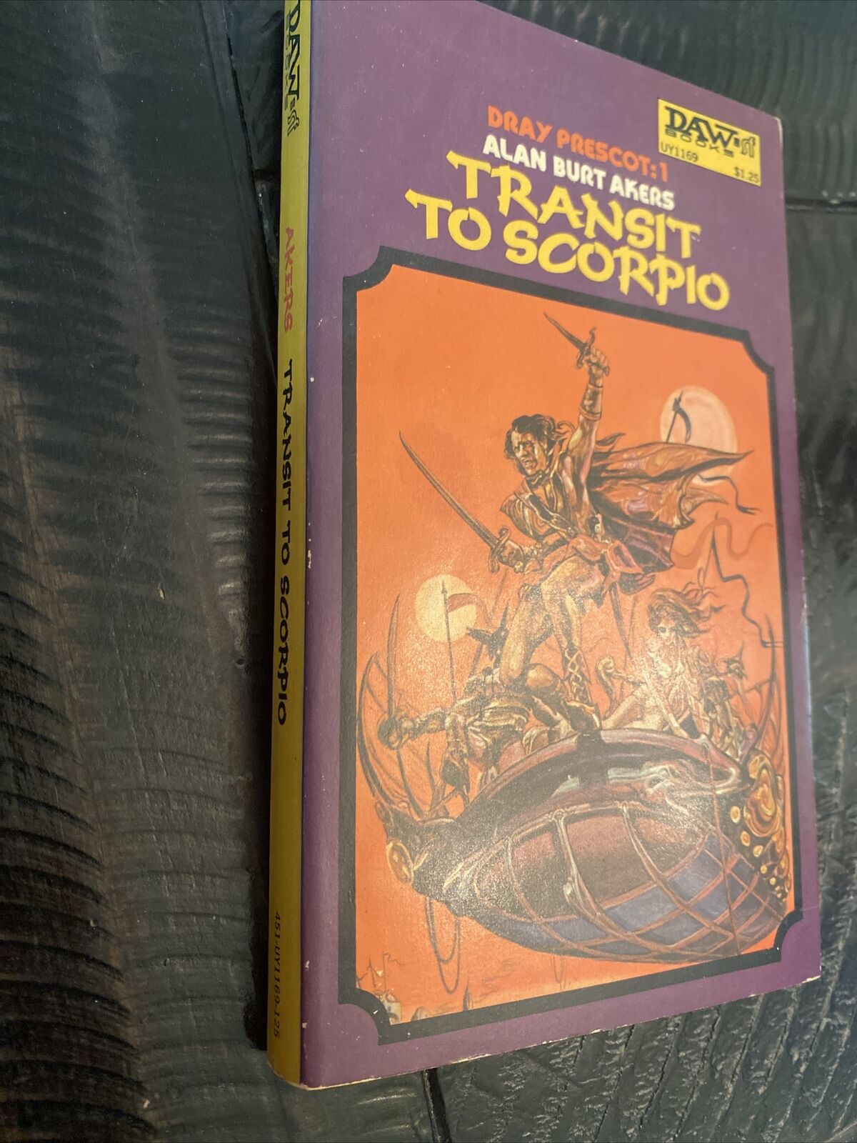 Transit to Scorpio by Alan Burt Akers 1972 Daw UY1169 Paperback First Print