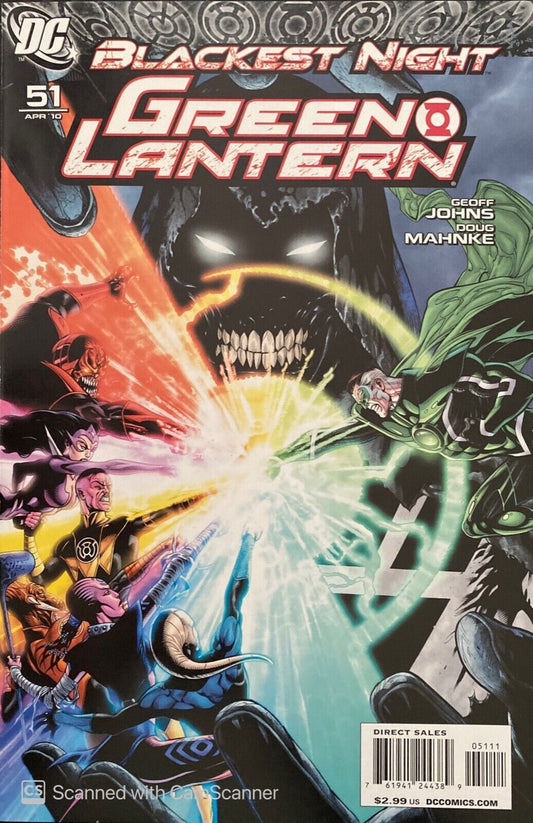 DC Comics Green Lantern #51 Modern Age 2010