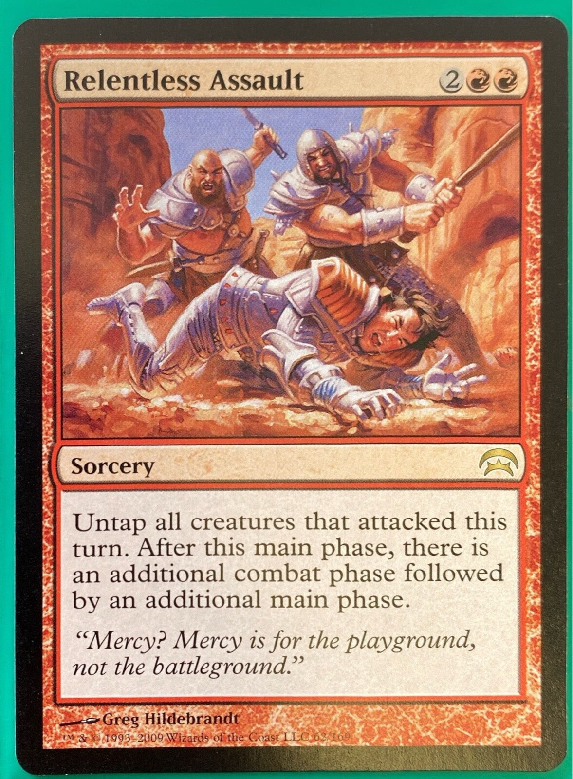 Magic the Gathering (MTG) Relentless Assault Planechase