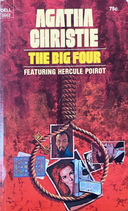 The Big Four by Agatha Christie 1970 Dell 0562 Paperback