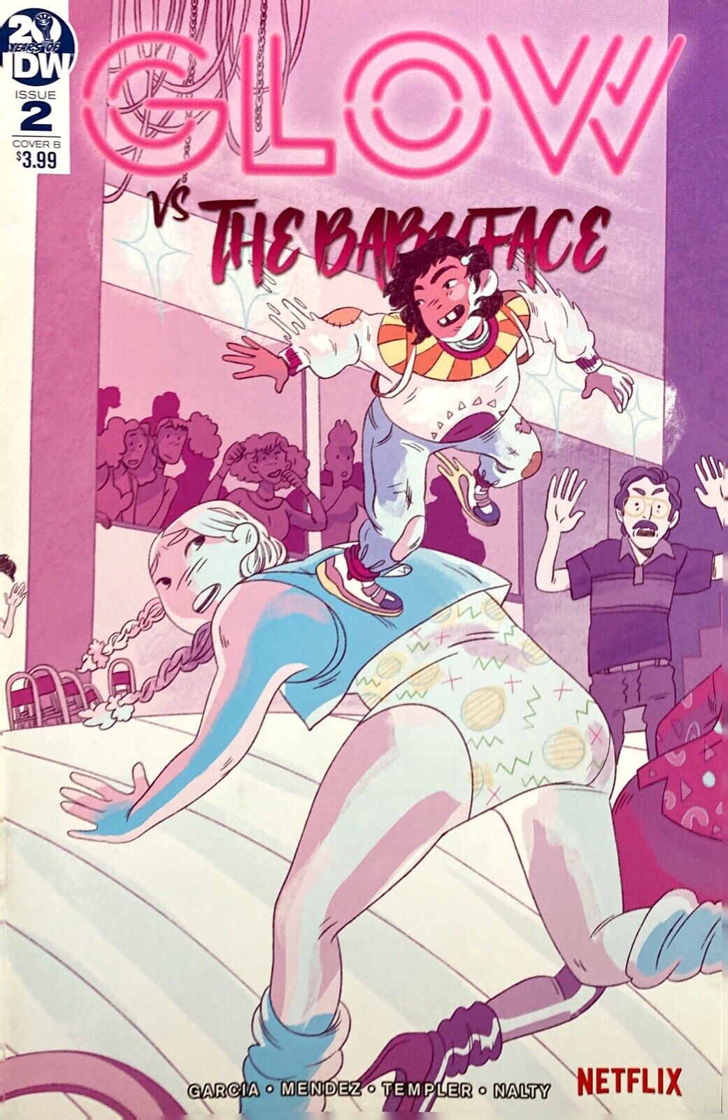 IDW Comics Glow #2 Modern Age 2019 Cover B