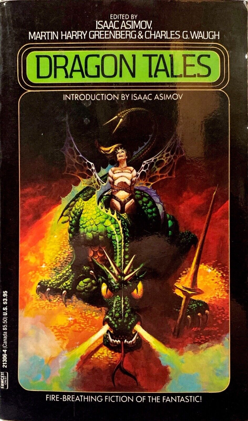Dragon Tales edited by Asimov, Greenberg & Waugh 1986 Fawcett Paperback