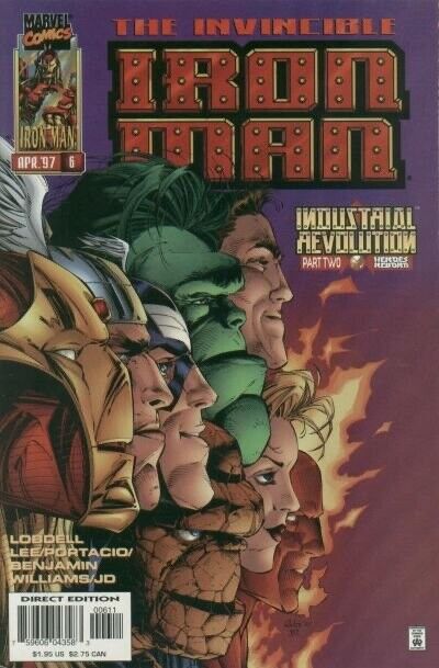 Marvel Comics Iron Man #6 Modern Age 1997