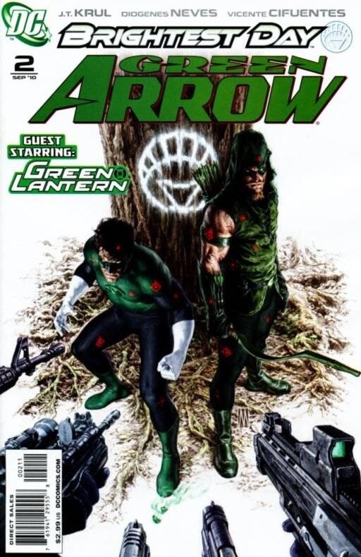 DC Comics Green Arrow #2 Modern Age 2010 Brightest Day