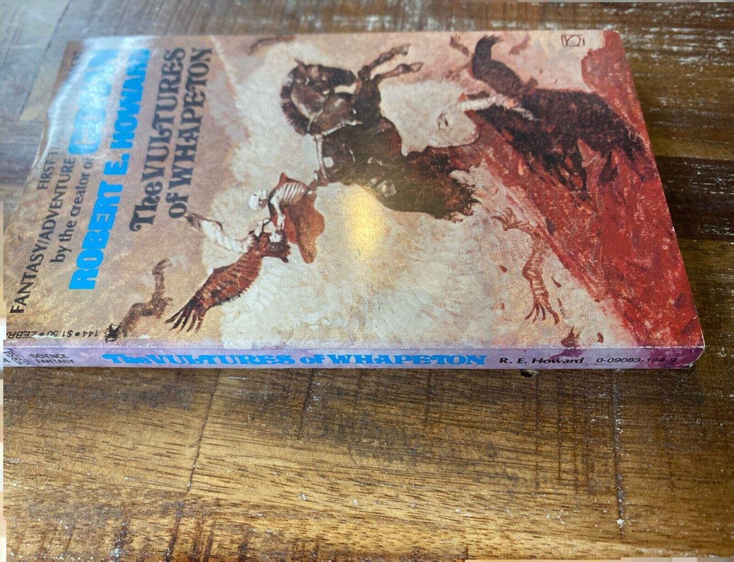 The Vultures of Whapeton by Robert E. Howard 1975 Zebra 144 Paperback