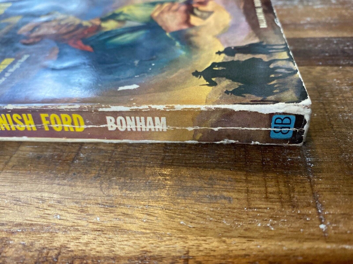 The Feud at Spanish Ford by Frank Bonham 1954 Ballantine 85 Paperback