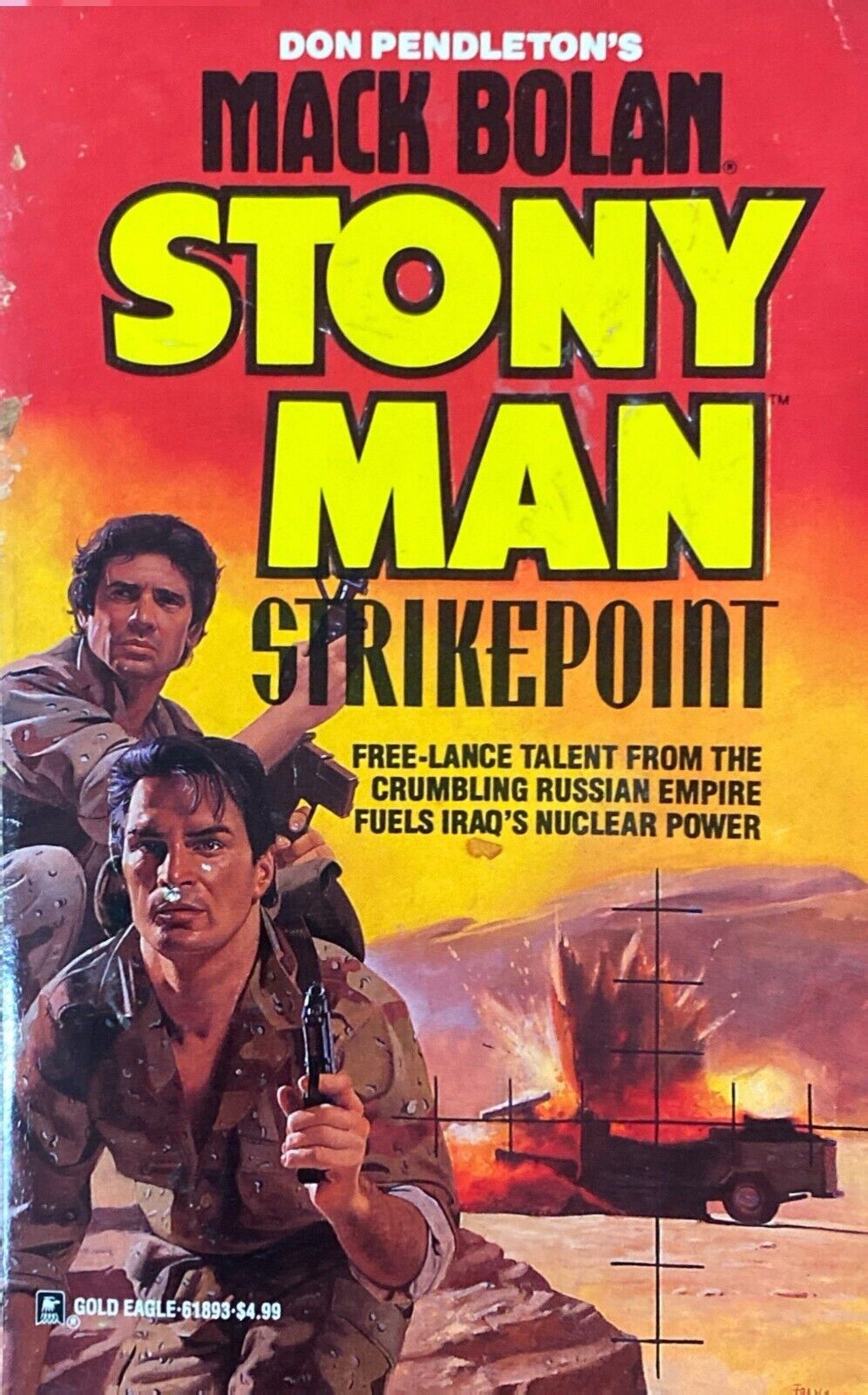 Don Pendleton's Mack Bolan - Stony Man: Strikepoint 1994 Gold Eagle Paperback