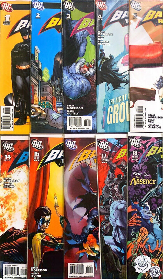 DC Comics Batman and Robin #1-26 Modern Age 2009-2011 Complete Morrison