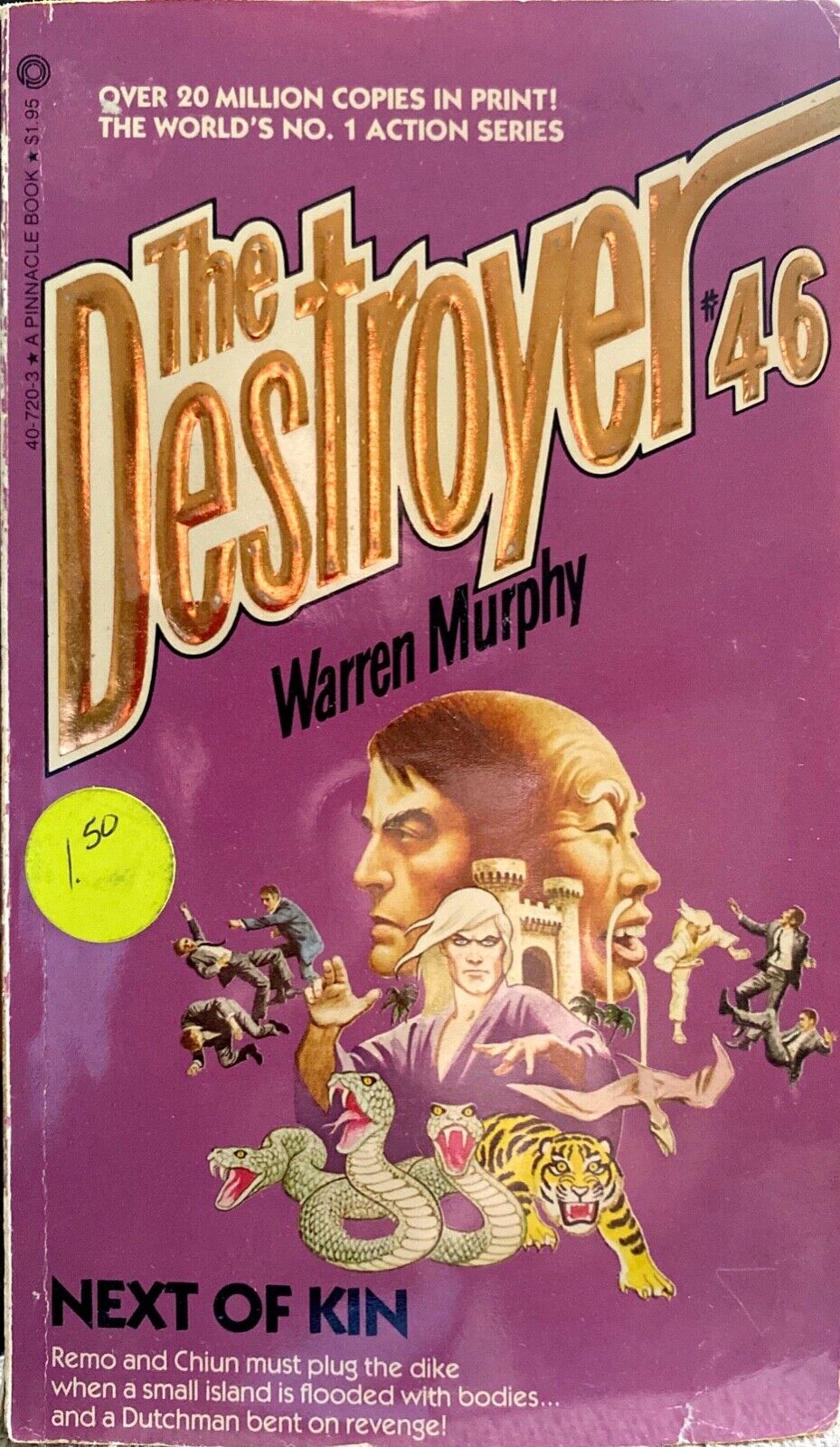 The Destroyer #46 Next of Kin by Warren Murphy & Richard Sapir 1981