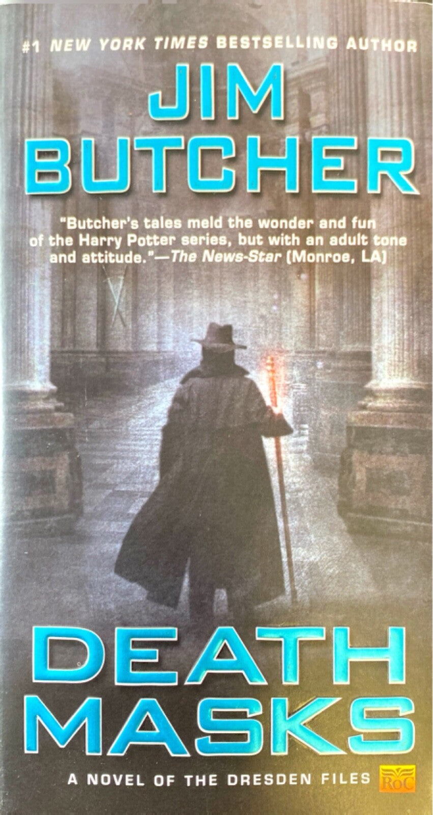 Death Masks by Jim Butcher 2003 Roc Paperback Dresden Files