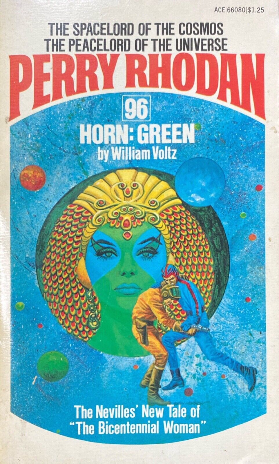 Perry Rhodan #96: Horn: Green by William Voltz 1976 Ace Paperback
