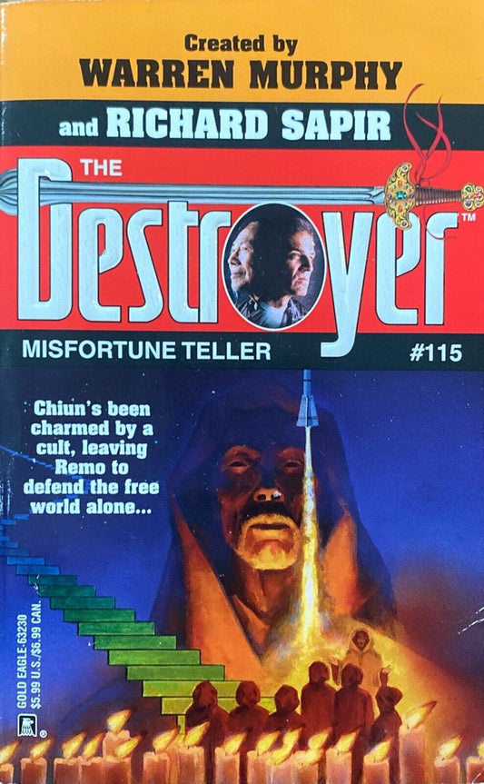 The Destroyer #115 Misfortune Teller by Warren Murphy & Richard Sapir 1999