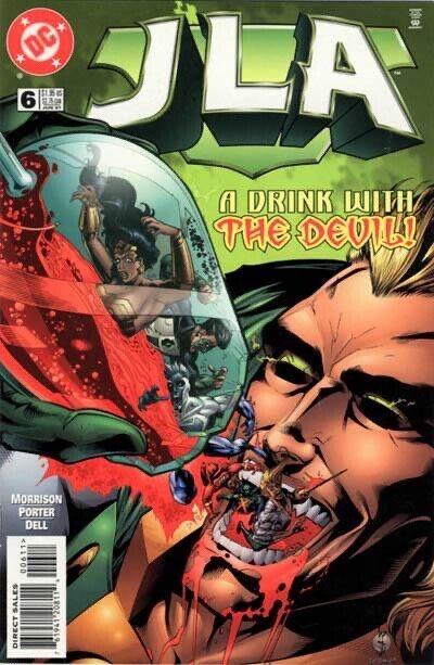 DC Comics JLA #6 Modern Age 1997 Justice League of America Grant Morrison