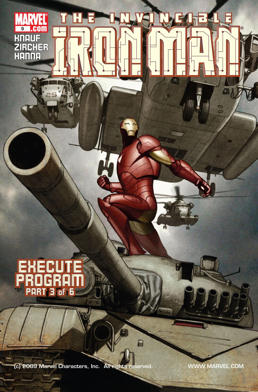 Marvel Comics Iron Man #9 Modern Age 2006 Execute Program