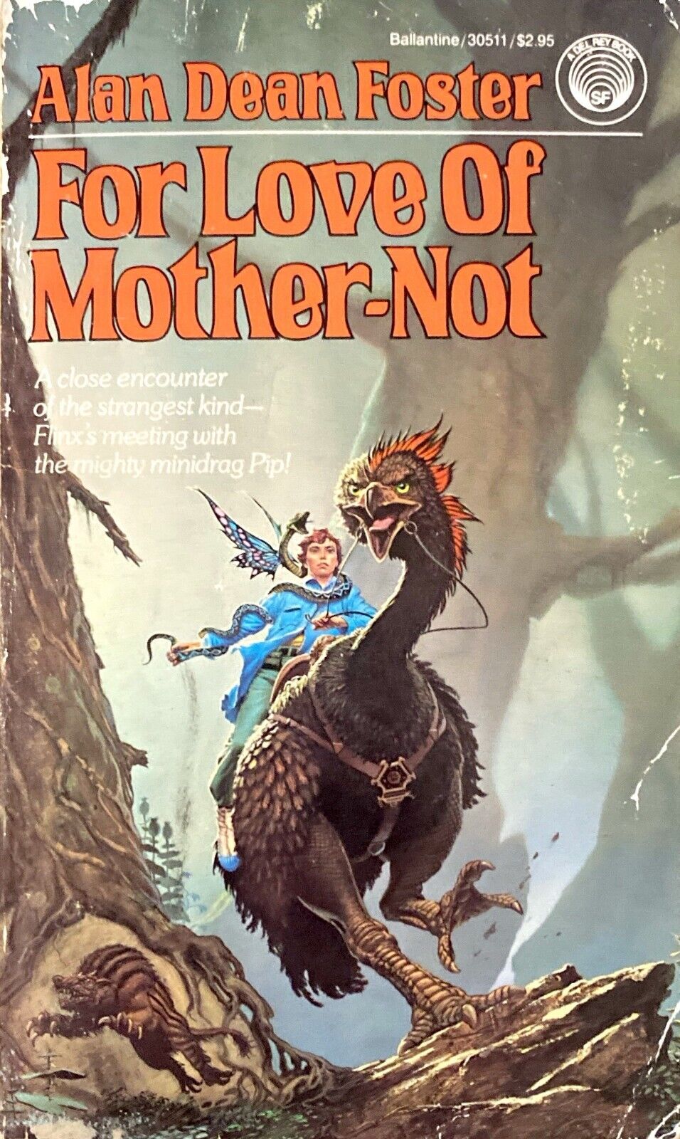 For Love of Mother-Not by Alan Dean Foster 1983 Ballantine Del Rey Paperback