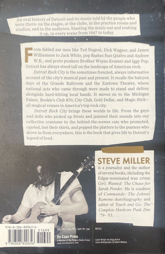 Detroit Rock City: The Uncensored History... by Steve Miller 2013 Paperback