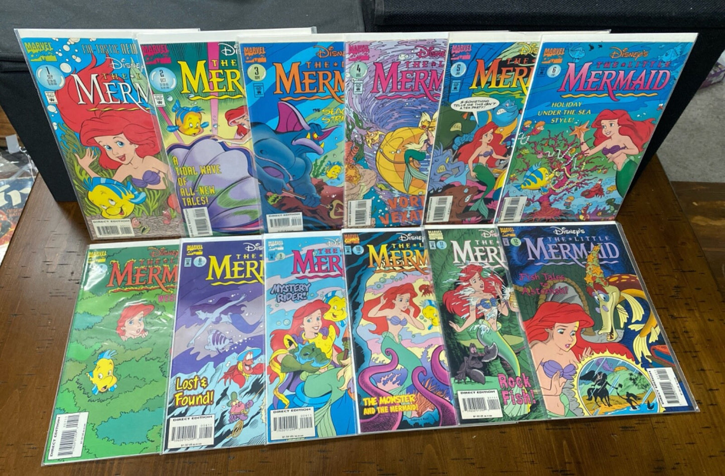 Marvel Comics Disney's The Little Mermaid #1-12 Modern Age 2014 Complete Series