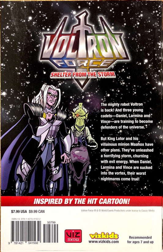 Voltron Force #1: Shelter From the Storm by Brian Smith 2012 VizKids Paperback