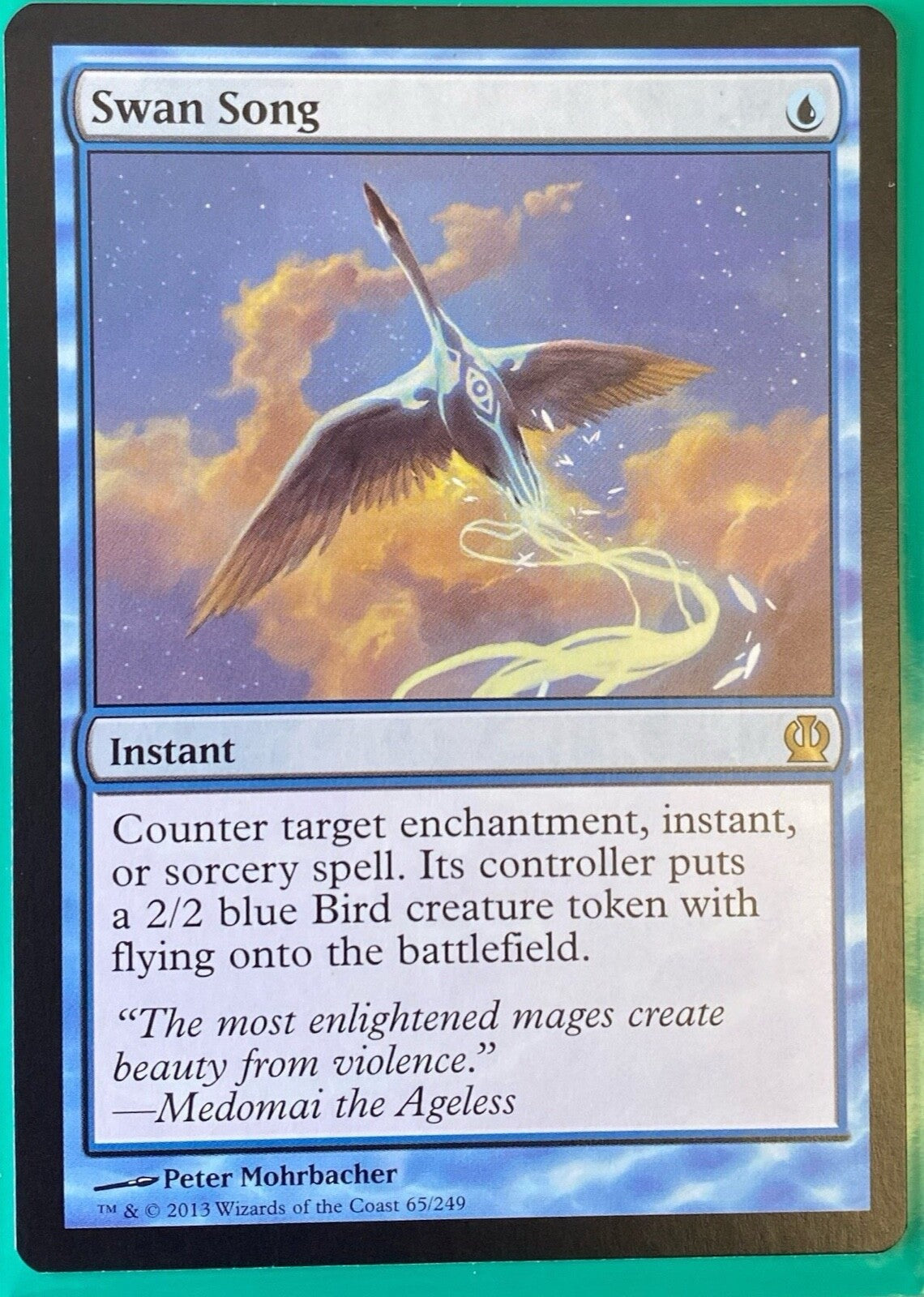 Magic the Gathering (MTG) Swan Song Theros