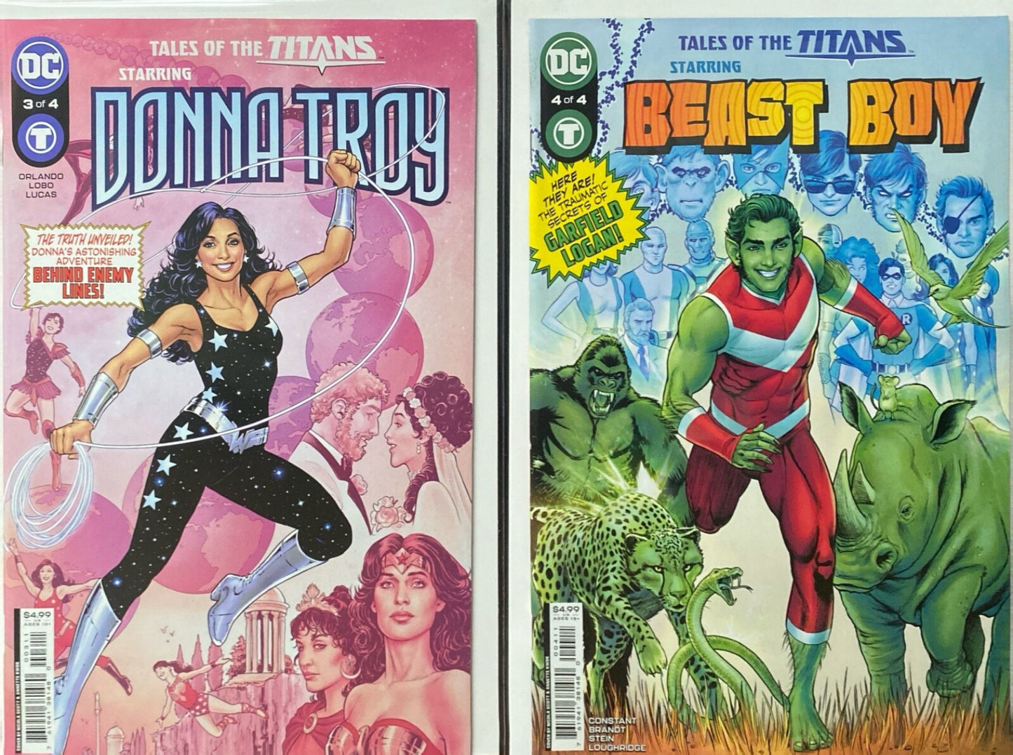 DC Comics Tales of the Teen Titans #1-4 2023 Modern Age Complete