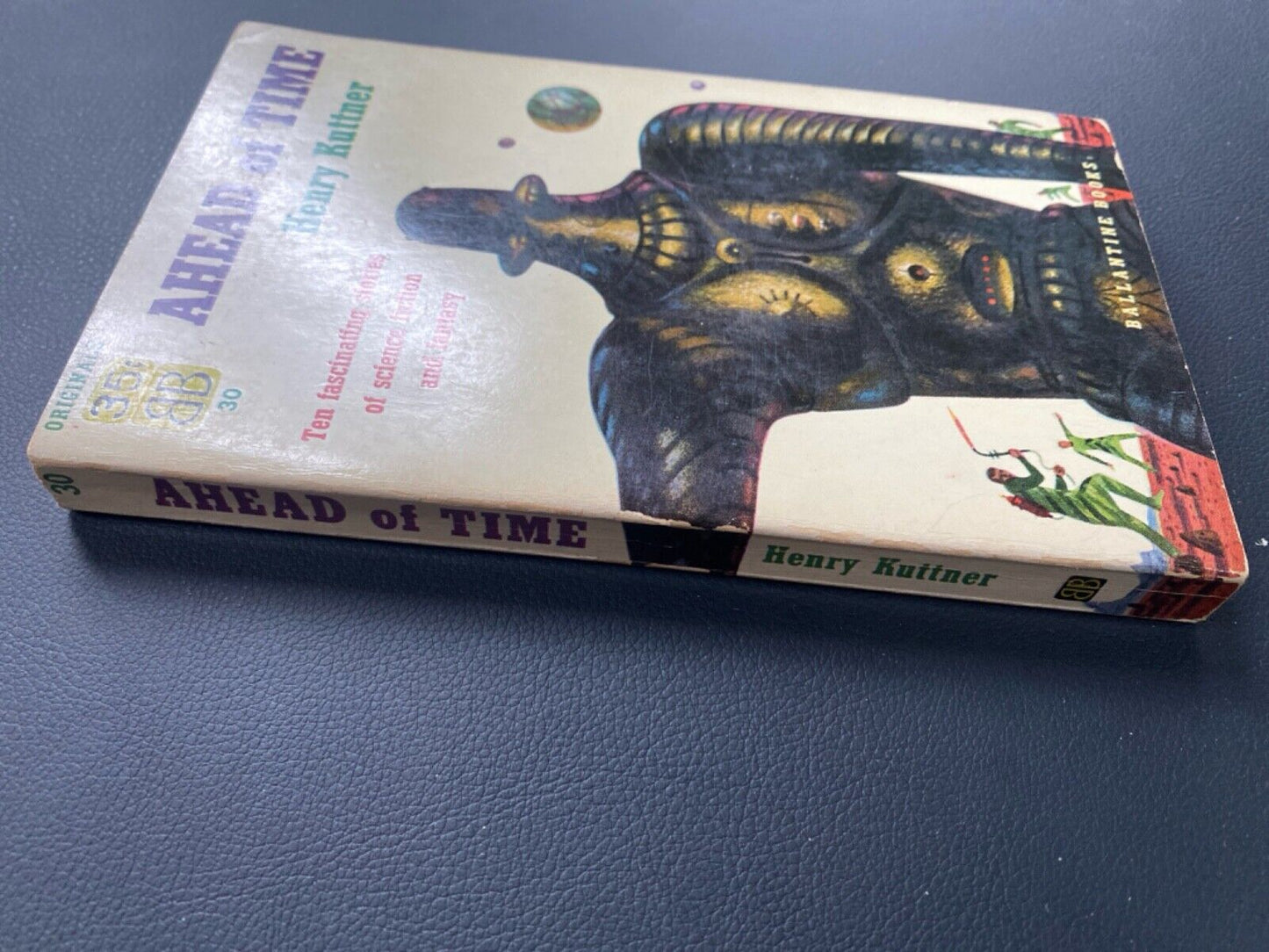 Ahead of Time by C.M. Kornbluth 1953 Ballantine 30 Paperback